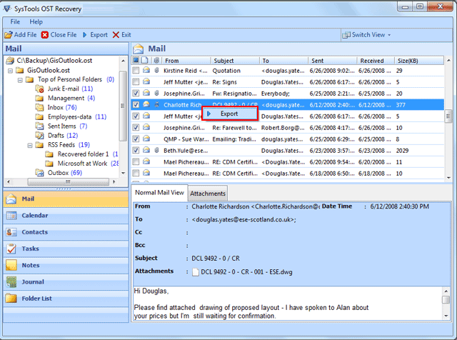Exchange OST to PST Converter 5.0